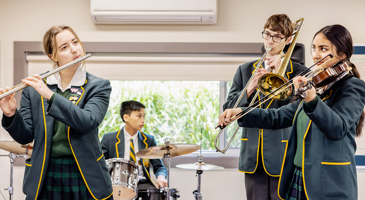 St Patrick's Marist College Dundas School Band