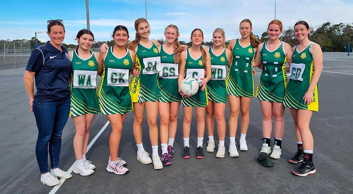 St Patrick's Marist College Dundas Netball Team