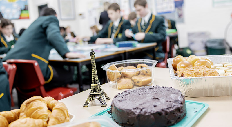 Language class at St Patrick's Marist College Dundas