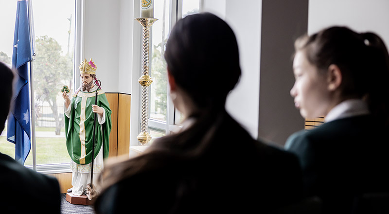 Faith at St Patrick's Marist College Dundas
