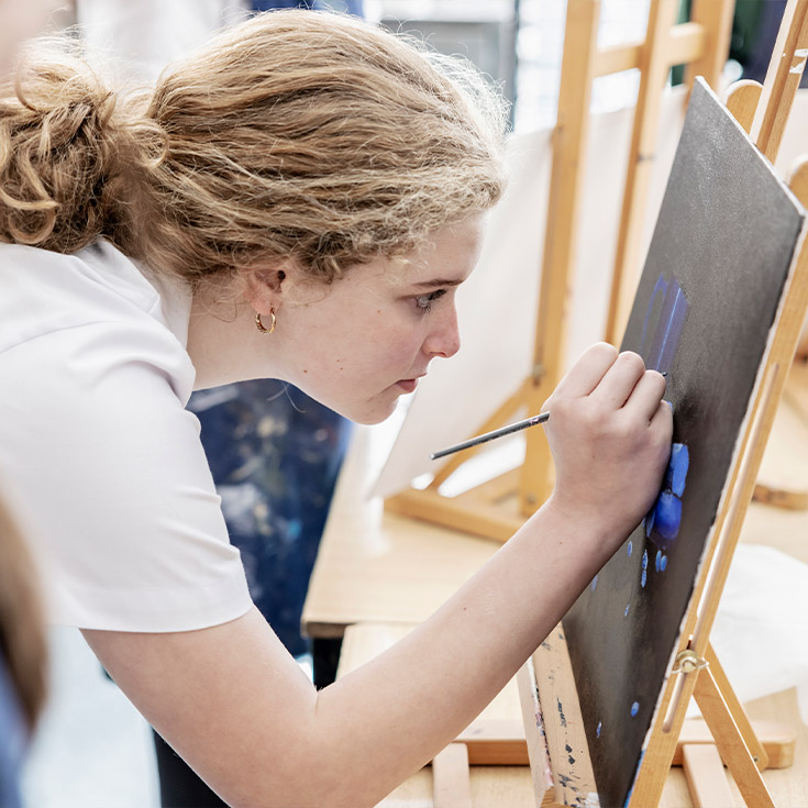 St Patrick's Marist College Dundas student in Art Club
