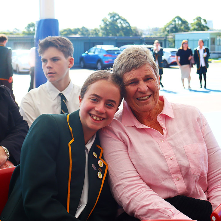 Parents at St Patrick's Marist College Dundas