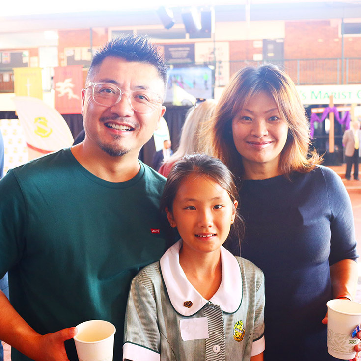 Parents at St Patrick's Marist College Dundas