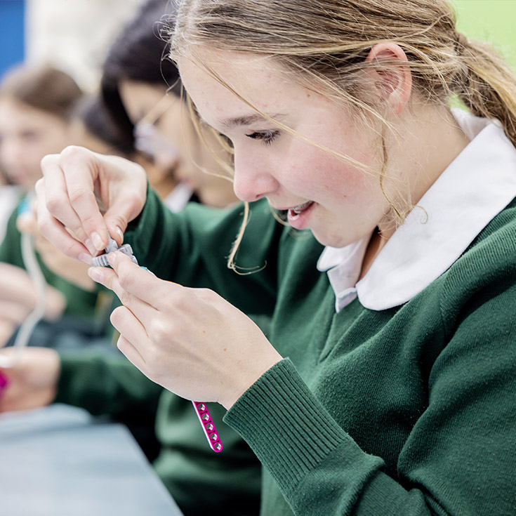 Students learning at St Patrick's Marist College Dundas